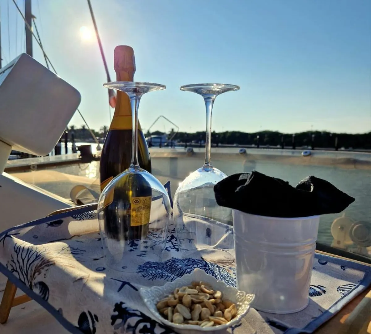 Botel Scoglietto Fiumicino, Aperitivo E Colazione Incluse - Bici Comprese Nel Prezzo- Barca A Motore Italien
